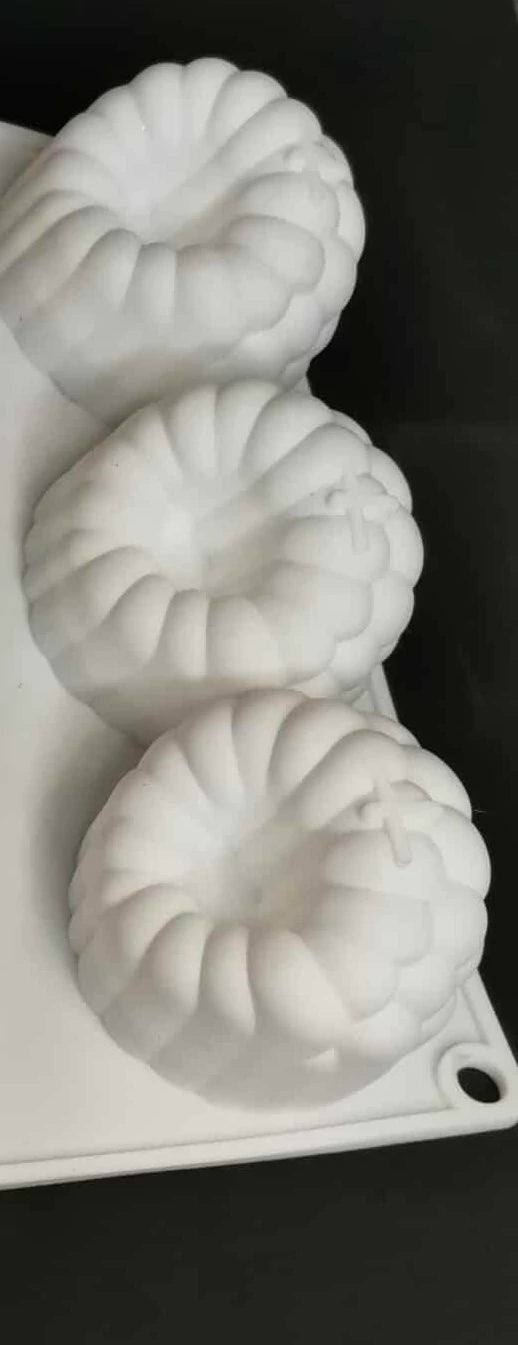 Moules en Silicone Alimentaire Blanc – 6 Framboises | Pâtisserie & Chocolat