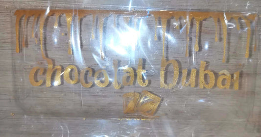 Moule pour tablette de chocolat avec transfert 15cm X 6.5Cm