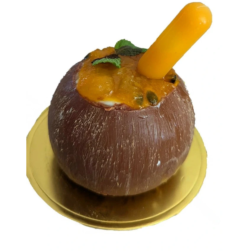 fabuleux trompe l'oeil noix de coco