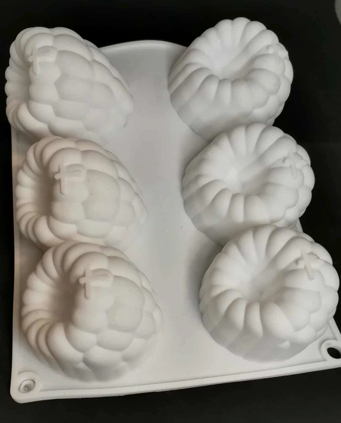 Moules en Silicone Alimentaire Blanc – 6 Framboises | Pâtisserie & Chocolat