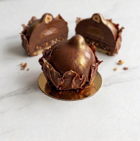 Trompe-l'œil Noisette – Dessert Artisanal Gardanne