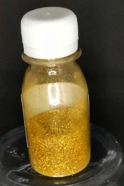 Colorant alimentaire scintillant en poudre Or & Argent – Décoration pâtisserie 40 g