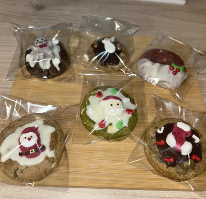 Box 6 Cookies  Spécial Noel