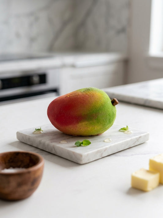Trompe-l'œil Mangue – Dessert Artisanal Gardanne