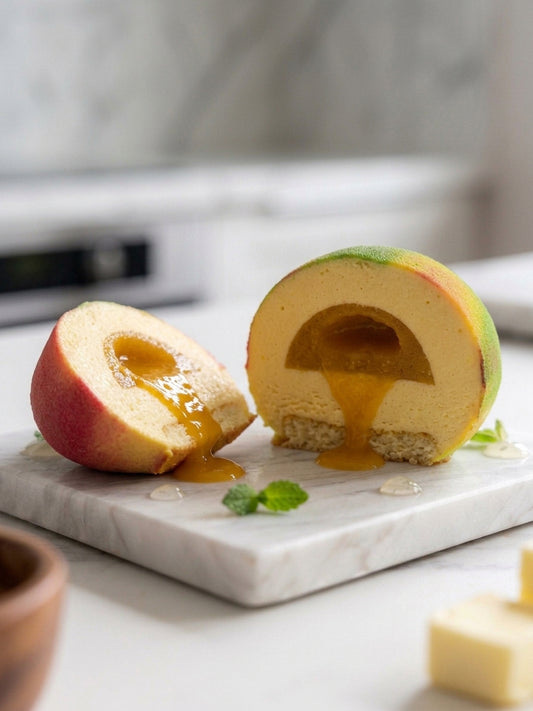 Trompe-l'œil Mangue – Dessert Artisanal Gardanne