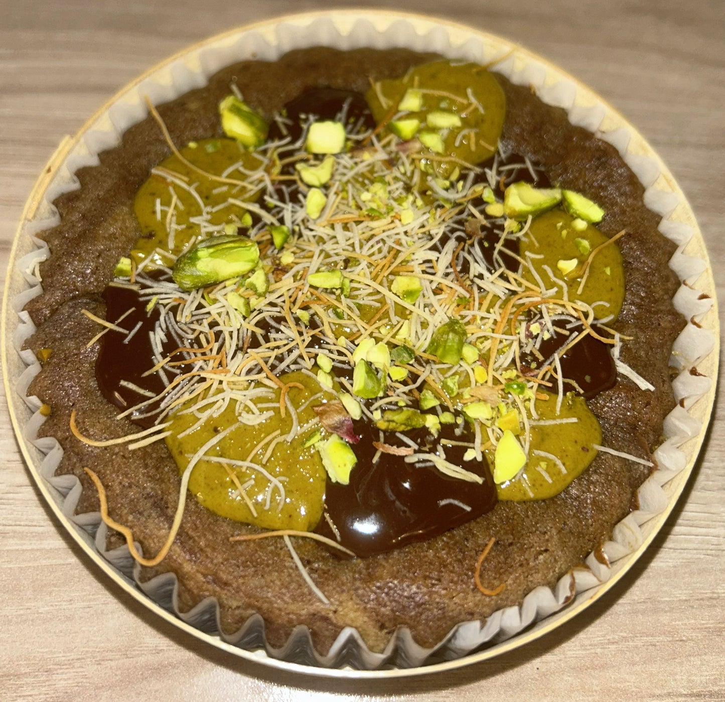 Double Délice: Cookie tout choco coeur chocolat de Dubaï