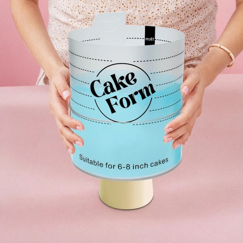 Moule à anneau de gâteau rond réglable