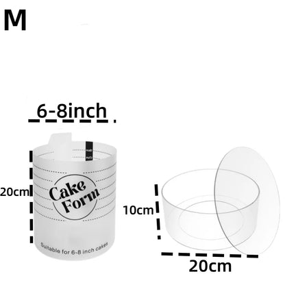 Moule à anneau de gâteau rond réglable