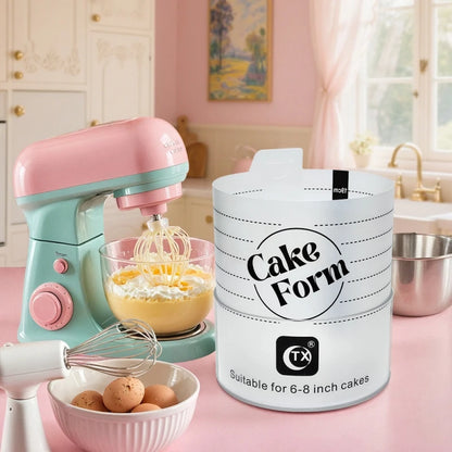 Moule à anneau de gâteau rond réglable