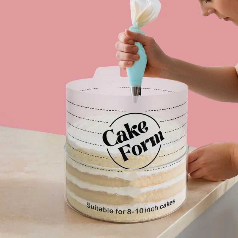 Moule à anneau de gâteau rond réglable