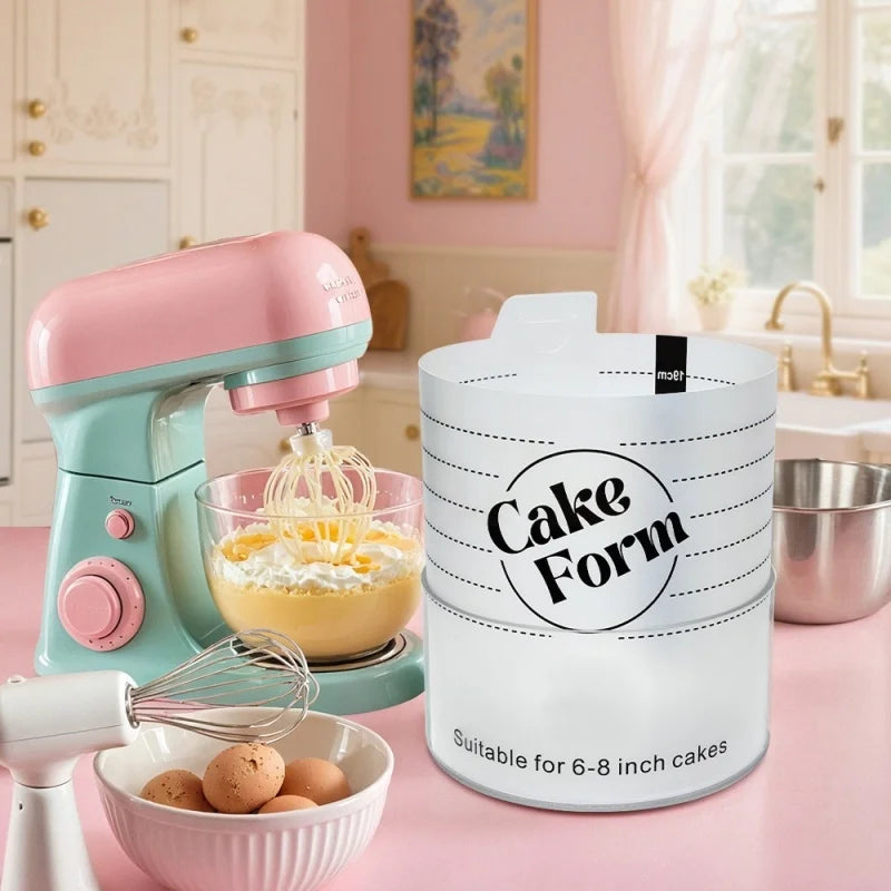 Moule à anneau de gâteau rond réglable