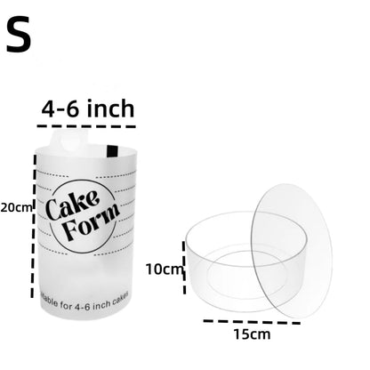 Moule à anneau de gâteau rond réglable