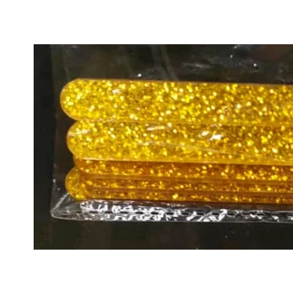 Bâtonnets Magnum Cake transparents pailletés or ou full or – Acrylique réutilisable