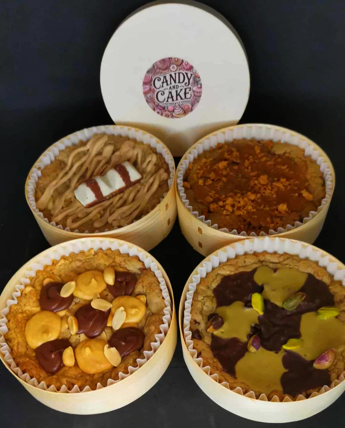 Double Délice Cookie Géant Pistache – 340g, Artisanal Gardanne