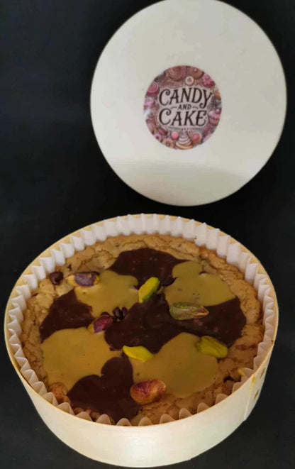 Double Délice : Cookie Géant pistache