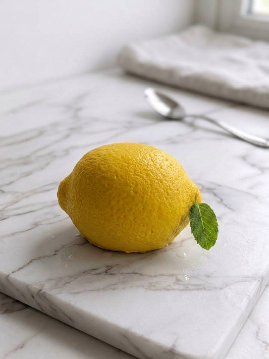 Trompe-l'œil Citron – Dessert Artisanal Gardanne