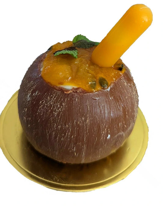 fabuleux trompe l'oeil noix de coco