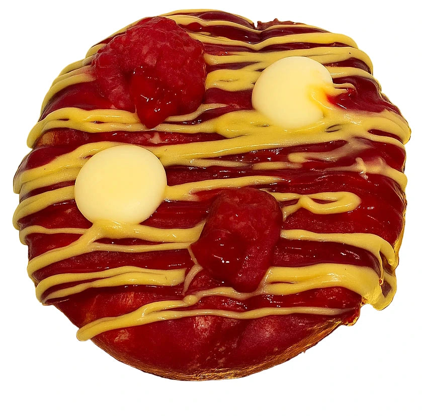 cookie gouteux et savoureux à la framboise et chocolat blanc