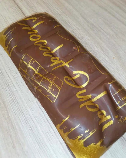 Moule pour tablette de chocolat avec transfert  15cm X 6.5Cm