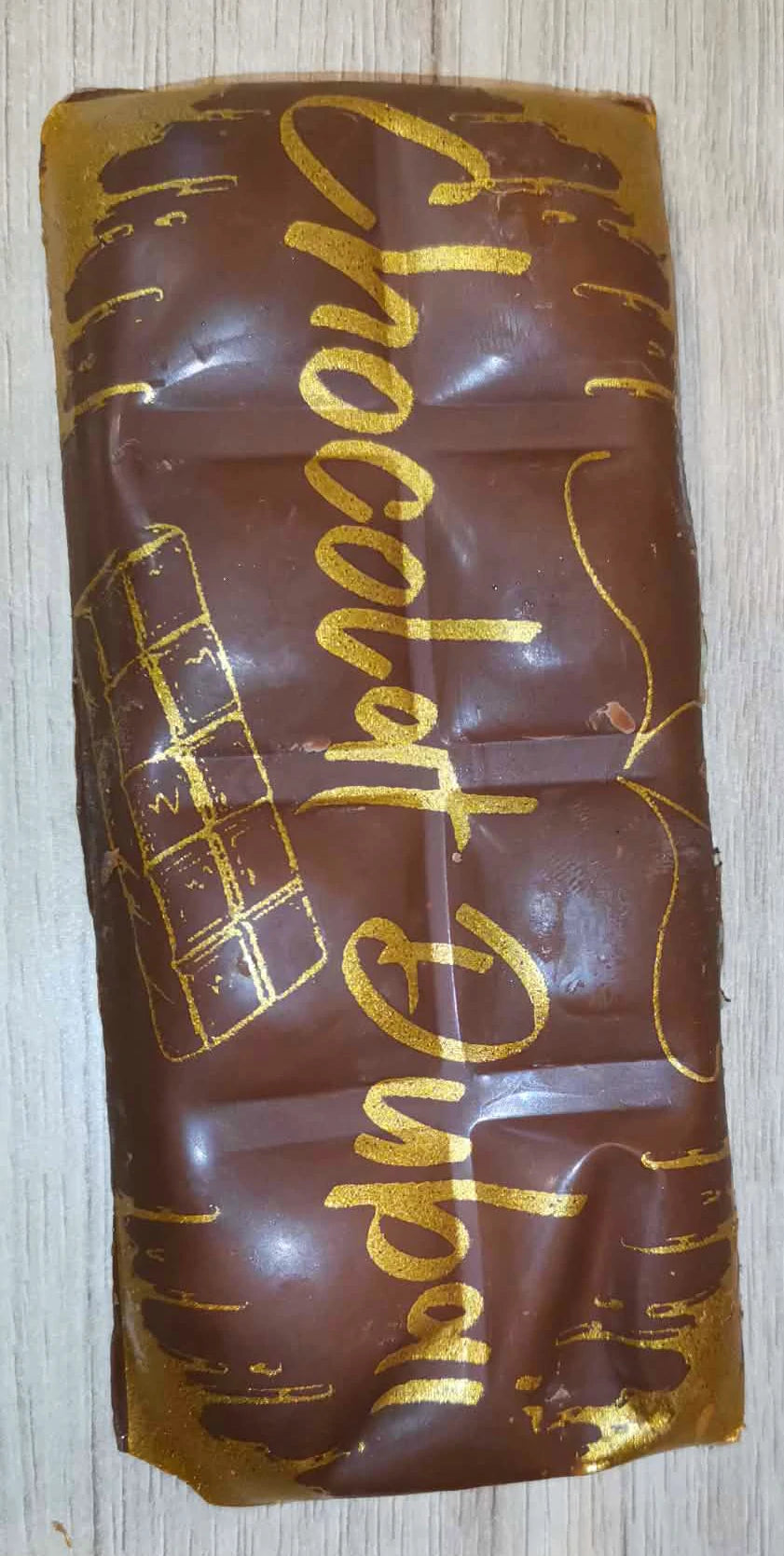 Moule pour tablette de chocolat avec transfert  15cm X 6.5Cm