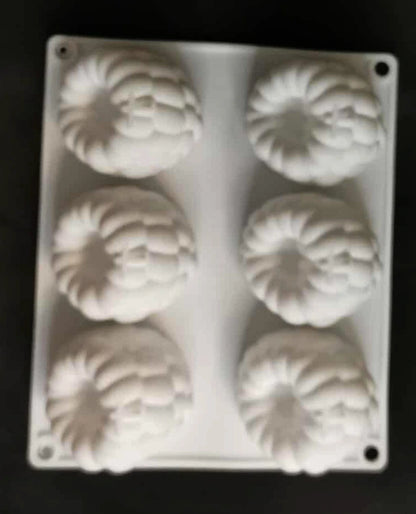 Moules en Silicone Alimentaire Blanc – 6 Framboises | Pâtisserie & Chocolat