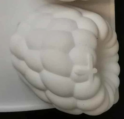 Moules en Silicone Alimentaire Blanc – 6 Framboises | Pâtisserie & Chocolat