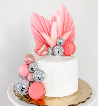 Lot de 13 Boules Décoratives Effet Miroir – Argent & Or – Diamètres Variés