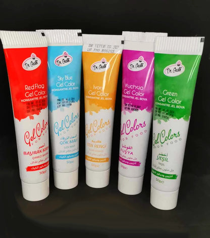 Colorant alimentaire en gel