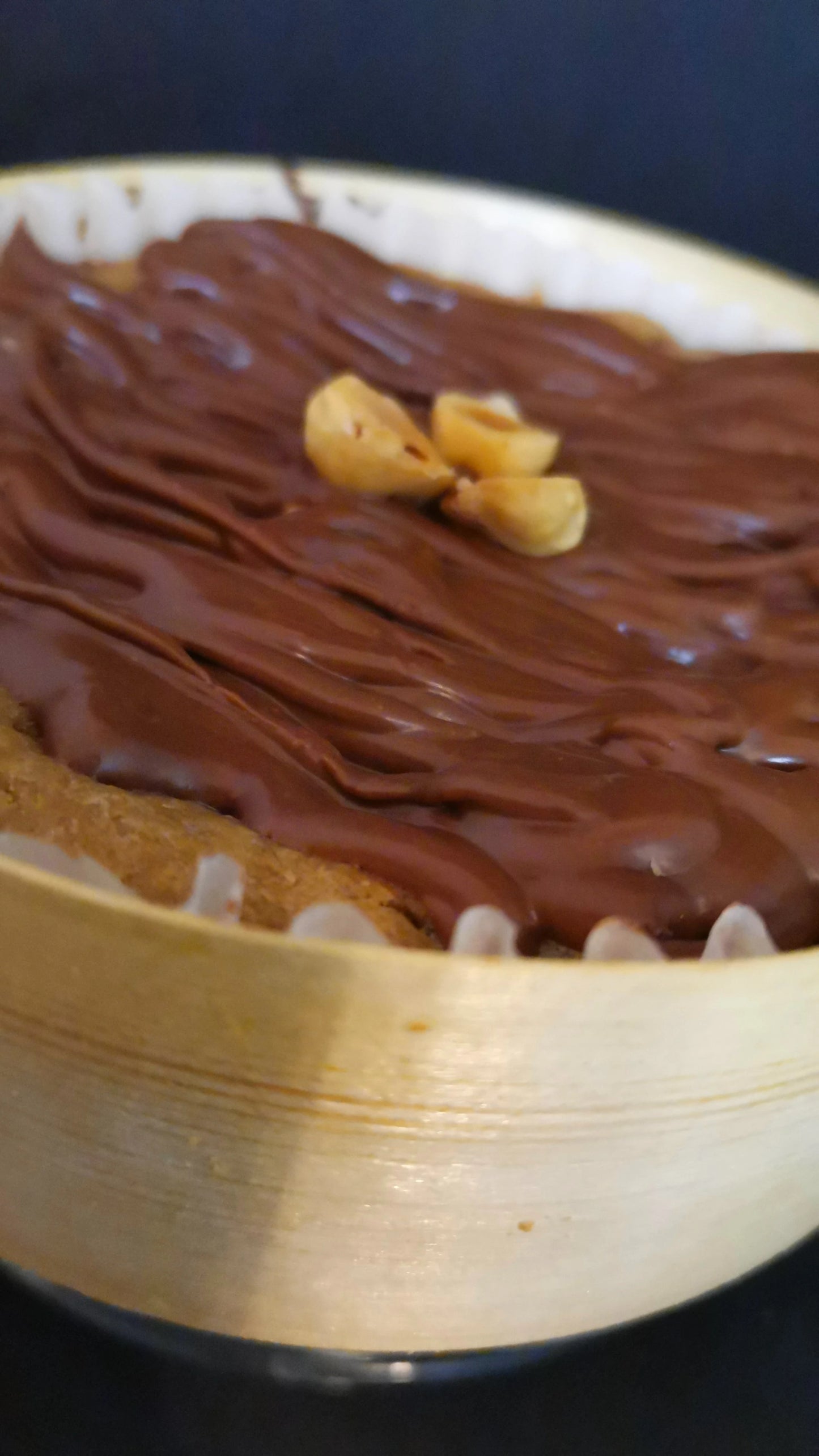Double Délice : Le Cookie Géant au Nutella et Chocolat au Lait