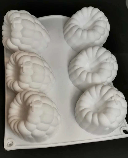 Moules en Silicone Alimentaire Blanc – 6 Framboises | Pâtisserie & Chocolat