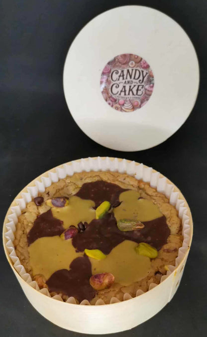Double Délice : Cookie Géant pistache