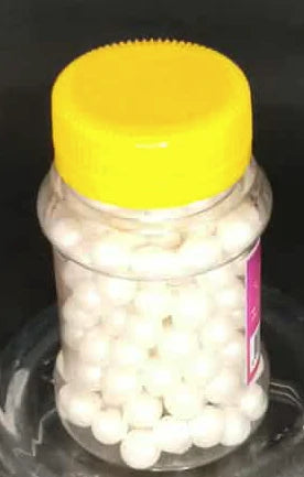 Billes de sucre blanches 80g, deux modèles disponibles, décoration pâtisserie