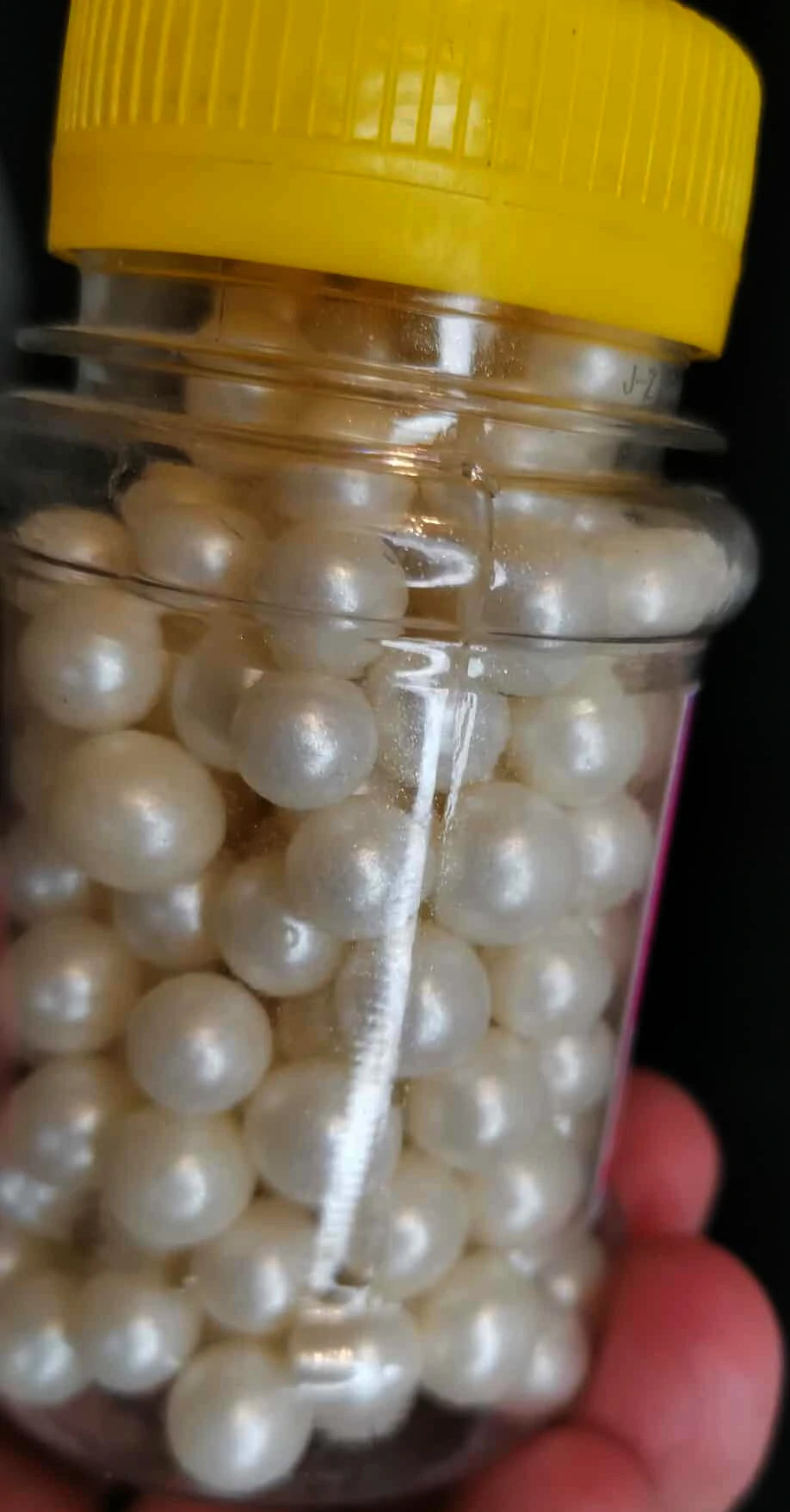 Billes de sucre blanches 80g, deux modèles disponibles, décoration pâtisserie