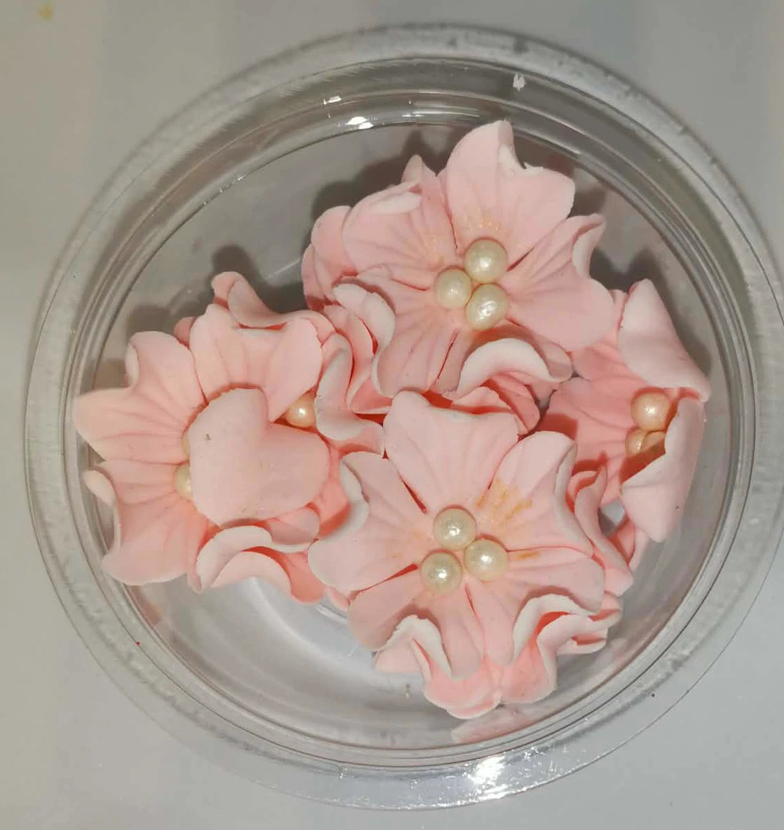 Fleurs comestibles en pâte à sucre – Plusieurs modèles disponibles