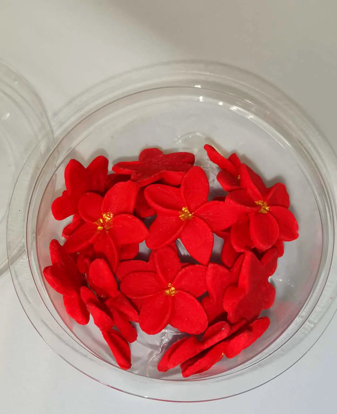 Fleurs comestibles en pâte à sucre – Plusieurs modèles disponibles