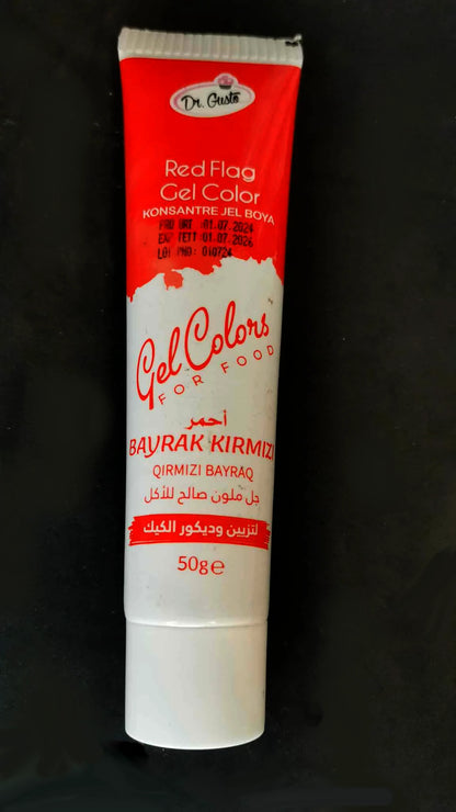 Colorant alimentaire en gel