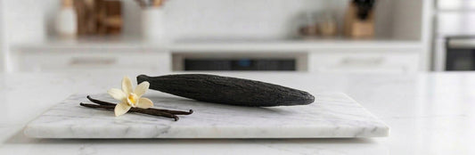 Trompe-l'œil Gousse de Vanille – Dessert Artisanal Gardanne